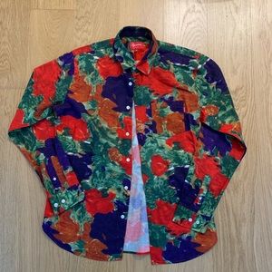 **SOLD** Supreme floral print shirt